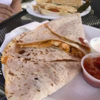 Chipotle Chicken Quesadilla · 