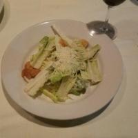 Caesar Salad · hearts of romaine, croutons, grated parmesan, 