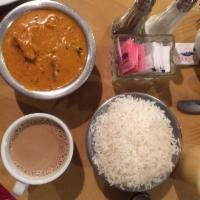 Chicken Tikka Masala · Boneless white meat marinated and cooked in tandoor and cooked in special tomato, ginger, an...