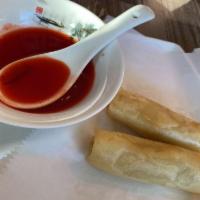 Fried Spring Roll · 4 pieces. Vegetable roll.