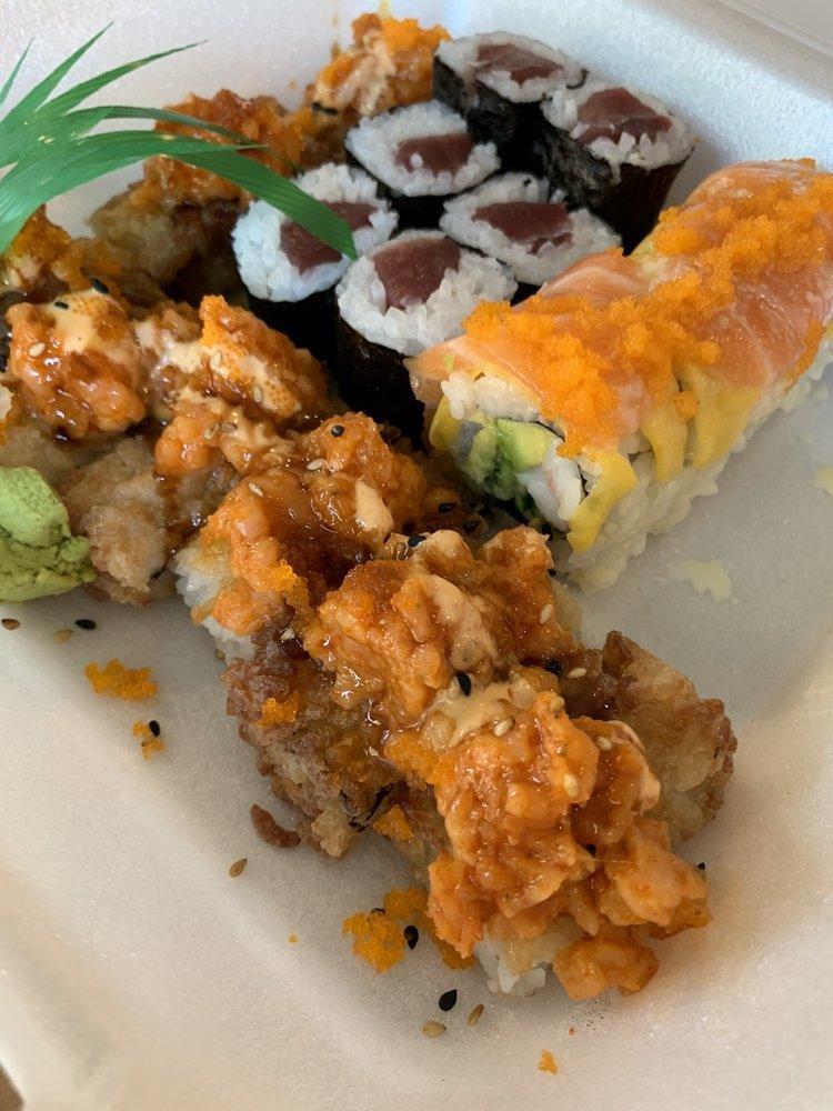 Spicy Tuna Roll · Tuna mixed with spicy sauce and cucumber.