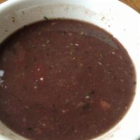 Bowl Black Bean Soup · House made black bean soup.