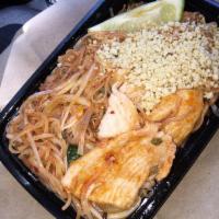 Pad Thai · Hot and spicy. (Gluten Free)