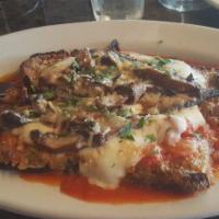 Eggplant Parmigiana · 