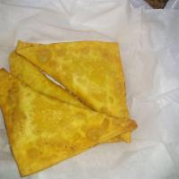 Crab Rangoon · 5 pieces. Crabmeat seasoned and blended with cream cheese wrapped with wonton skin, served w...