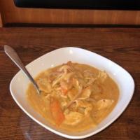 Massaman Curry · Massaman curry creamy, sweet Thai curry made with coconut milk, with potato, onion, carrot, ...