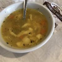 Chicken Dumpling Soup · 