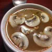 Tom Yum Shrimp Soup Bowl · 