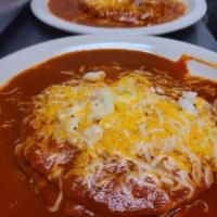 Red Cheese Enchiladas · 