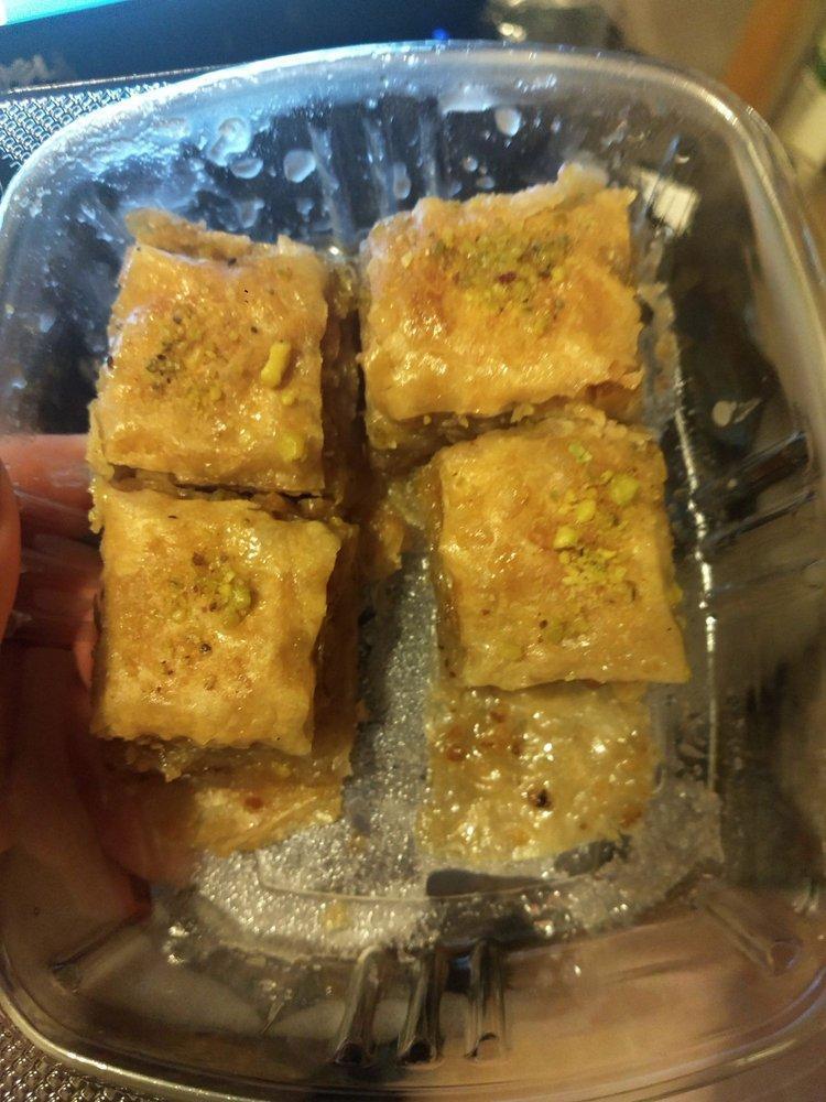 Baklava · If you've heard of us, you've probably heard of this Baklava.. made with walnuts and pistachio, it’s a MUST try! 