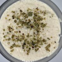 Kheer · A famous Indian desert made from milk, rice and cardamom.
