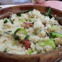 Chinese Bacon Friend Rice · 