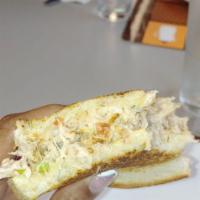 Crab and Lobster Melt Sandwich · 