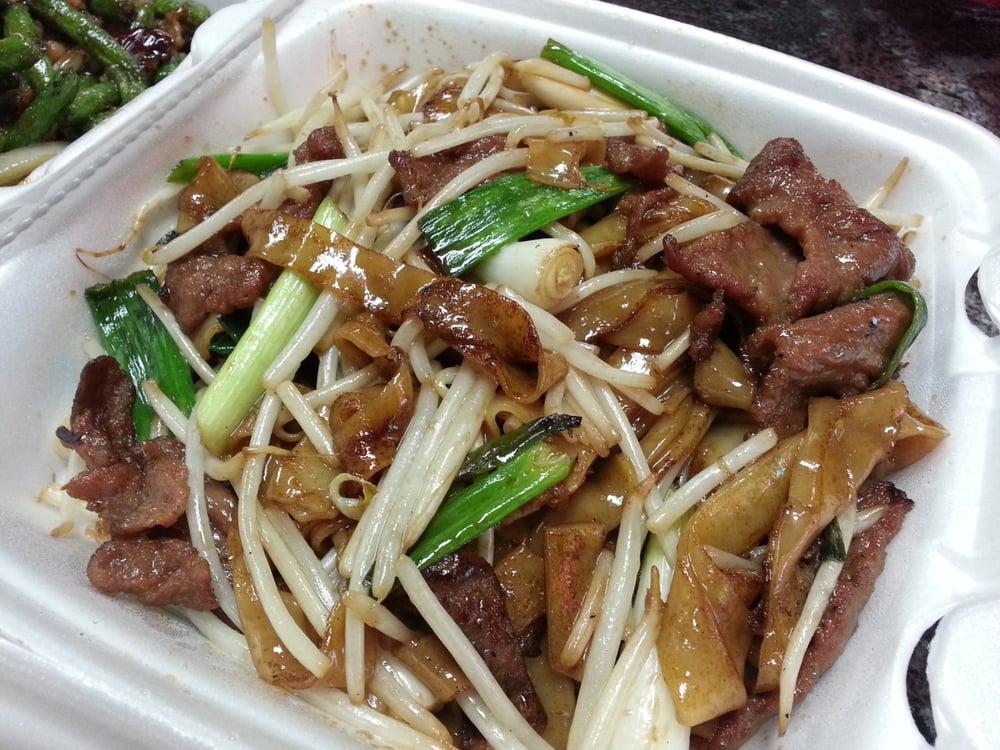 Chow Fun · Served with your choice of meat AND sprouts/greens.