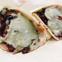 Pollo Asado Quesa Taco · 