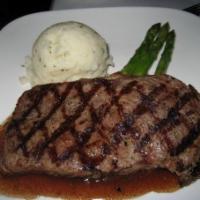 Grilled Black Angus New York Strip Steak · 