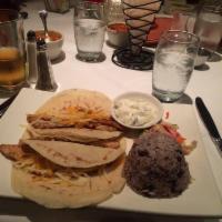 Fish Tacos · Spinach or homemade corn tortillas with blackened tilapia, avocado, cabbage, cheeses and pic...