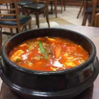 Seafood Tofu Stew · 