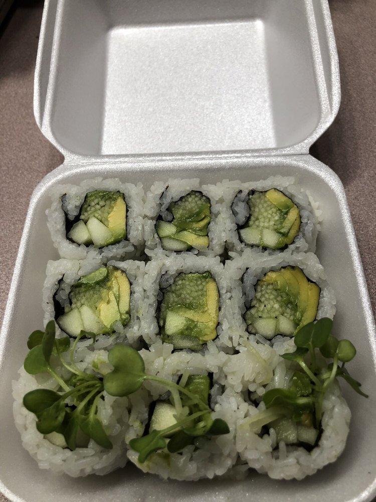 Super Veggie Roll · 3 pieces. Avocado, cucumber, and radish sprouts.