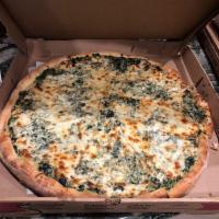 Creamed Spinach Pizza · 