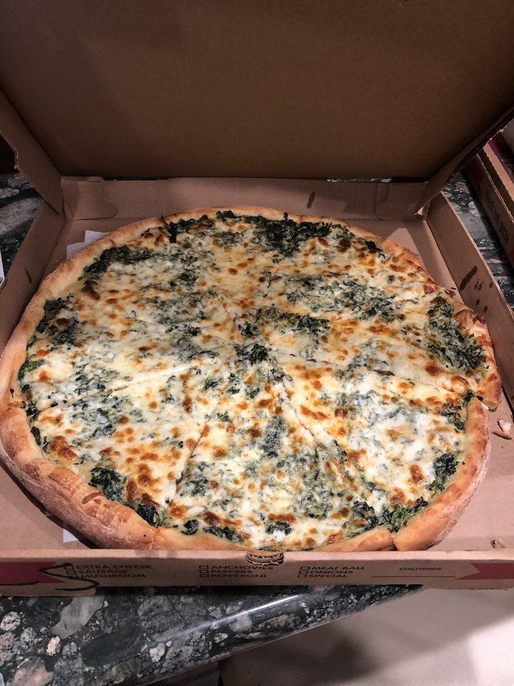 Creamed Spinach Pizza · 