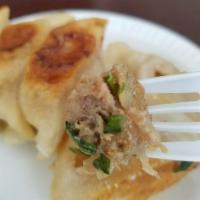 Fried Pork and Chive Dumpling · 