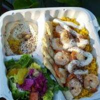 Garlic Shrimp Plate · 