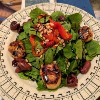 Scallops and Spinach Salad · 