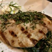 Grilled Sea Bass · 