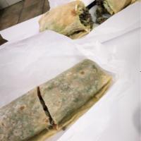 California Burrito · Carne asada (steak), potato, pico de gallo and cheese.
