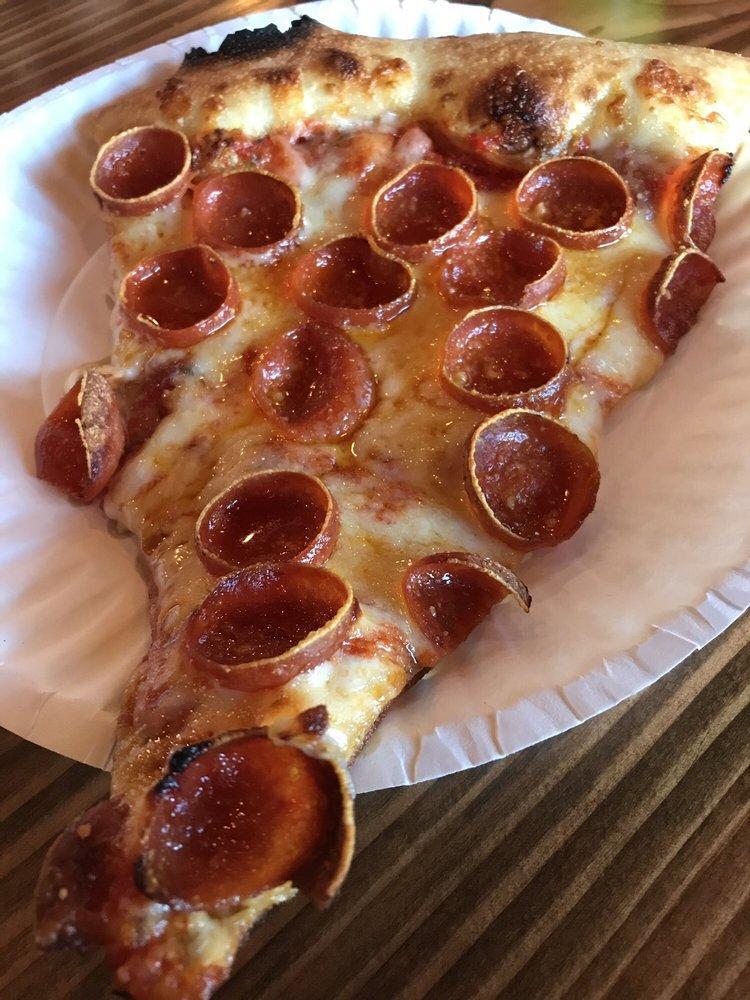 Pepperoni Pizza · Pepperoni, mozzarella cheese, Parmesan cheese and red sauce.