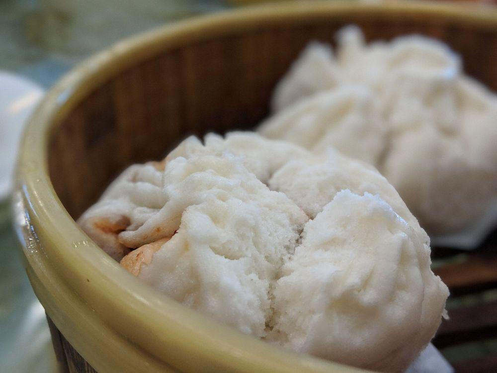 BBQ Pork Buns · Soft and cloud like texture that is filled with BBQ pork that's marinated in our chef's secret sauce