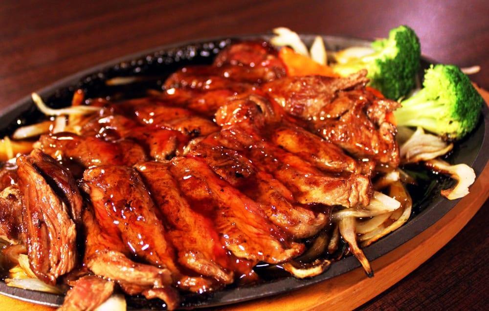 Beef Teriyaki · Served with miso soup or salad, mixed vegetables and white rice.