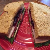 Turkey Cranberry Sandwich · 