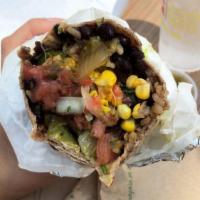 Roasted Veggie Burrito · 