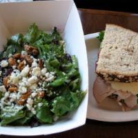 Bbob Half Sandwich and Salad · 
