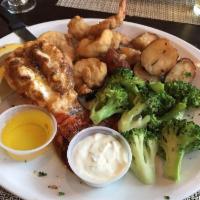 Broiled Jumbo 10 to 12 Oz. Lobster Tail · 