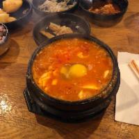 Kimchi Tofu Soup · 