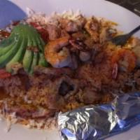 Grilled Chicken Special Burrito · 