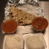 Chicken Tikka Masala · Chicken baked in clay oven and cooked with spicy sauce with bell peppers and onions.