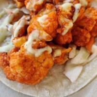 Buffalo Cauliflower Tacos · 