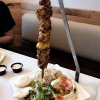Beef Shawarma Kabab Plate · 