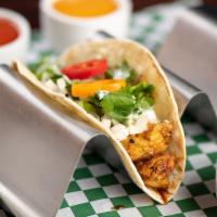 Chicken Curry Tacos · 