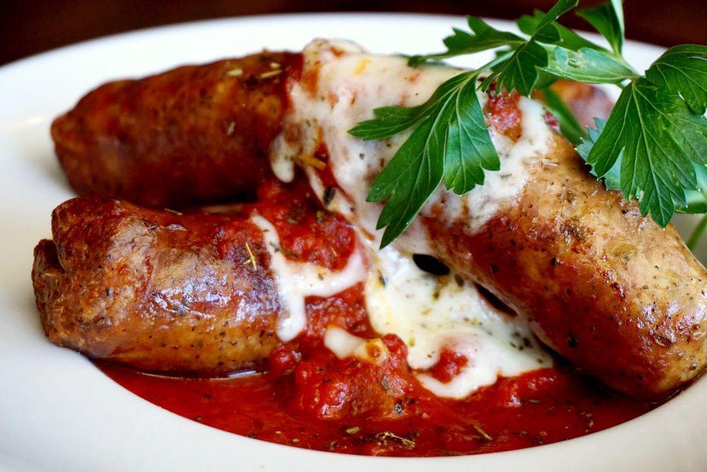 Italian Sausage Appetizer · Marinara and melted mozzarella.