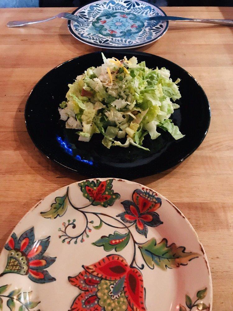 Caesar Salad · Classic romaine lettuce, croutons and parmigiano cheese.
