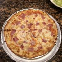Hawaiian Pizza · Pineapples and ham.