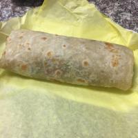Carne Asada Burrito · With guacamole and pico de galleo 