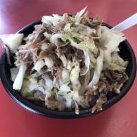 Kalua Pork with Cabbage Bowl · 