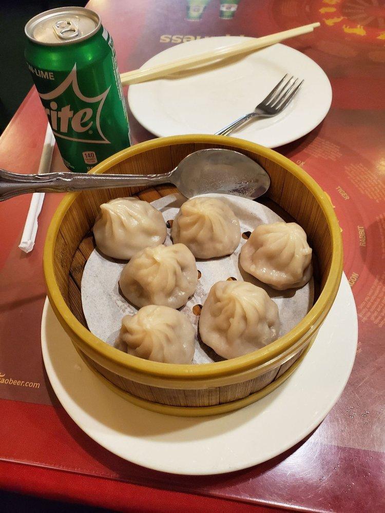 Xiao Long Bao · 6 pieces. Delicious thin-skinned dumplings, stuffed with ground pork and chicken broth and peanut butter.