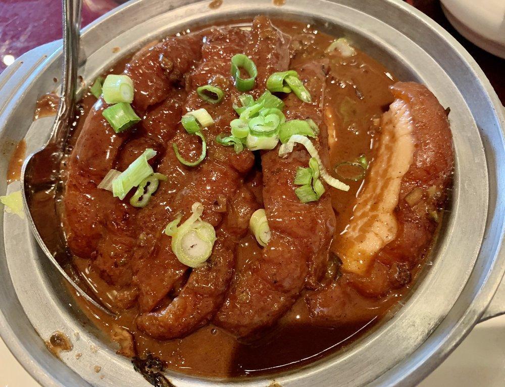 Braised Pork Belly with Abalone · 
